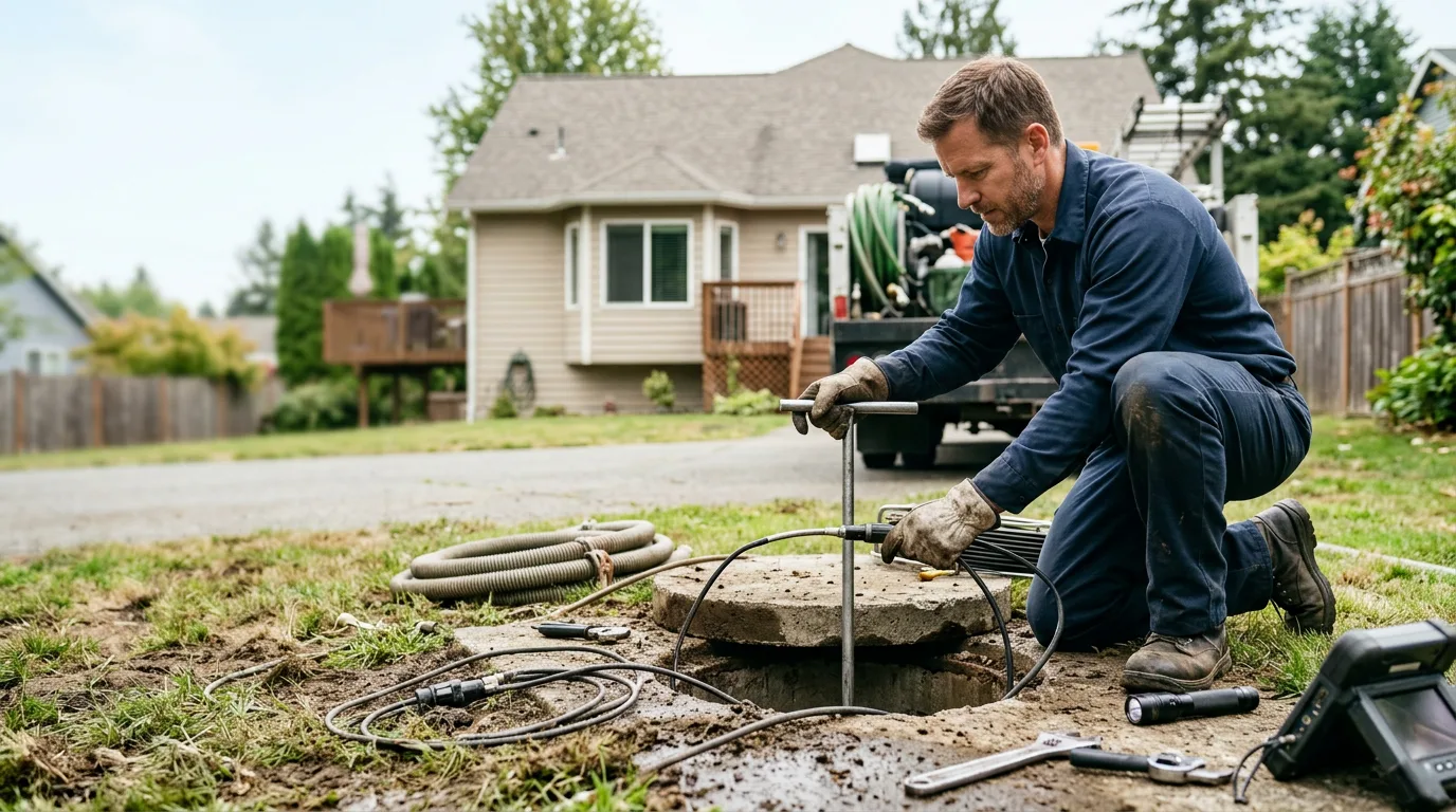 Septic Tank Pumping in Keller, WA